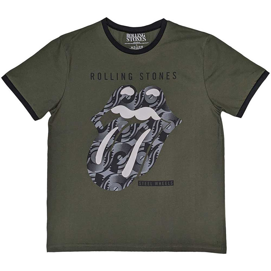 The Rolling Stones Black & White Tongue Green