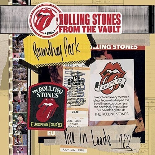 The Rolling Stones From The Vault: Live In Leeds 1982 (With DVD, Gatefold LP Jacket) (4 Lp)