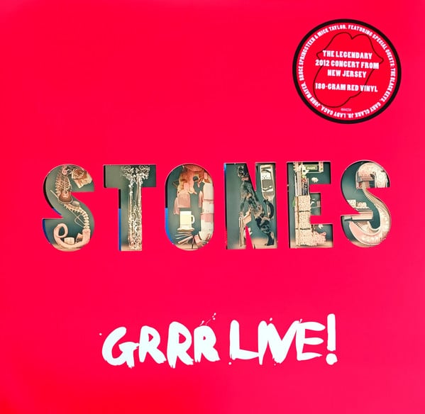 The Rolling Stones GRRR Live! (Limited Edition, 180 Gram Red Colored Vinyl) (3 Lp's)