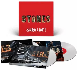 The Rolling Stones GRRR Live! (Limited Edition, 180 Gram White Colored Vinyl) (3 Lp's)