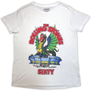 The Rolling Stones Sixty Stadium Dragon White