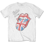 The Rolling Stones Vintage British Tongue White
