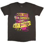 The Sex Pistols NMTB Text Overlay Grey