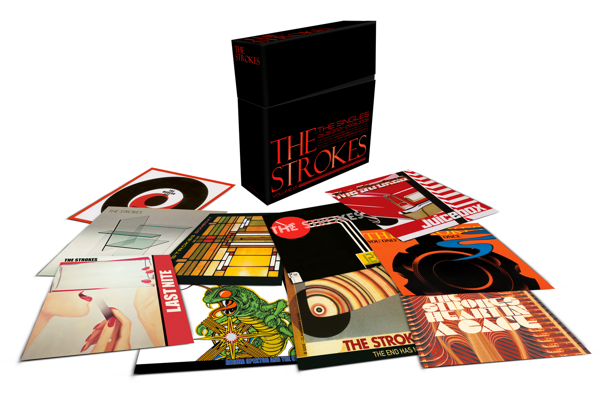 The Strokes The Singles - Volume 01 (7 Inch Box Set)