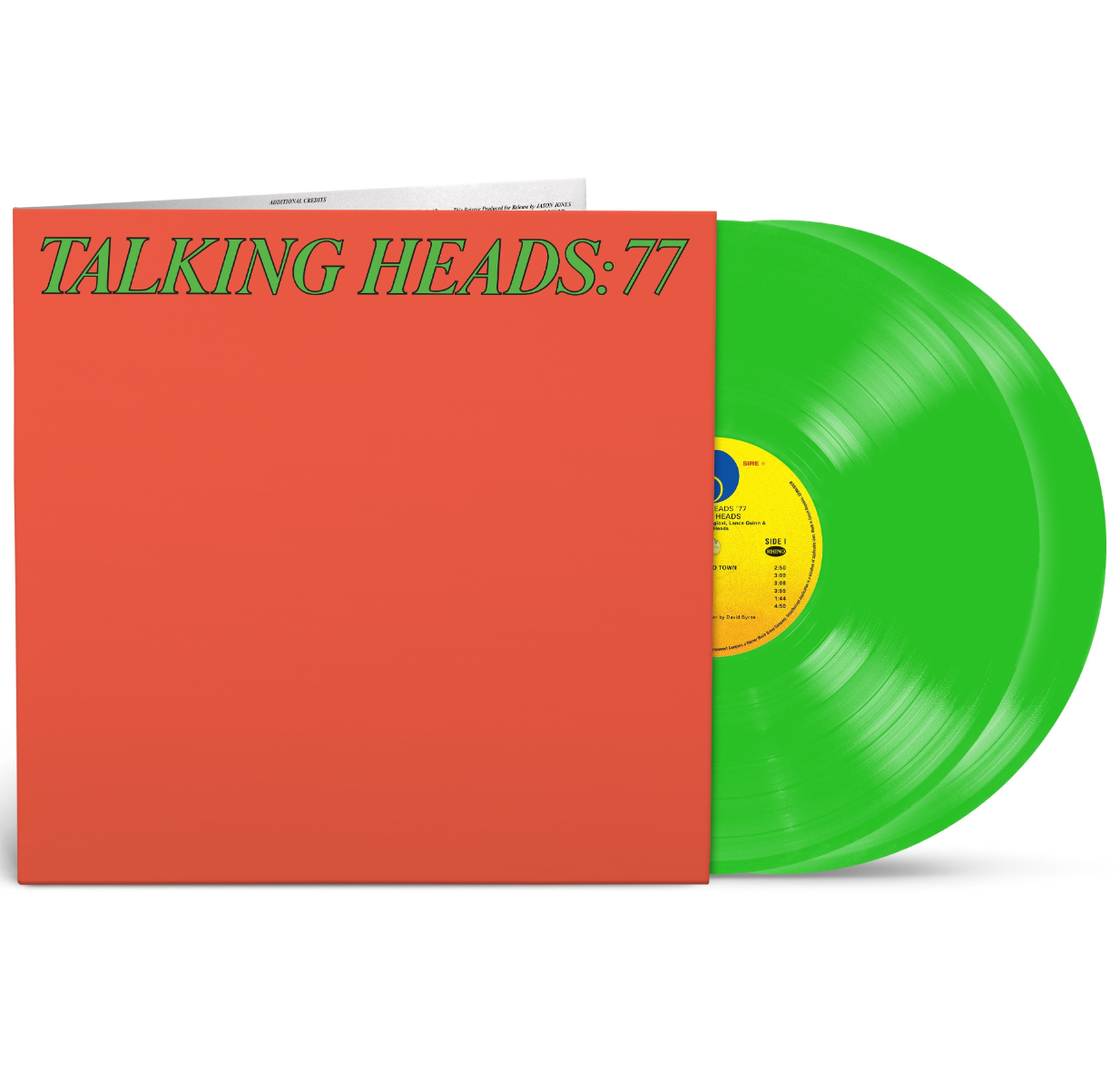 The Talking Heads Talking Heads: 77 (Limited Edition, Transparent Green Colored Vinyl) (2 Lp's)