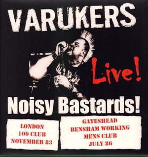 The Varukers Noisy Bastards (Red Vinyl)