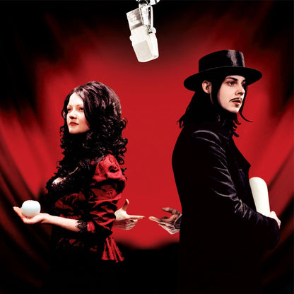 The White Stripes Get Behind Me Satan (20Th Anniv Ltd Ed 2Lp Red/Clear W/Black Wisps)