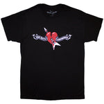 Tom Petty & The Heartbreakers Heart Logo Black