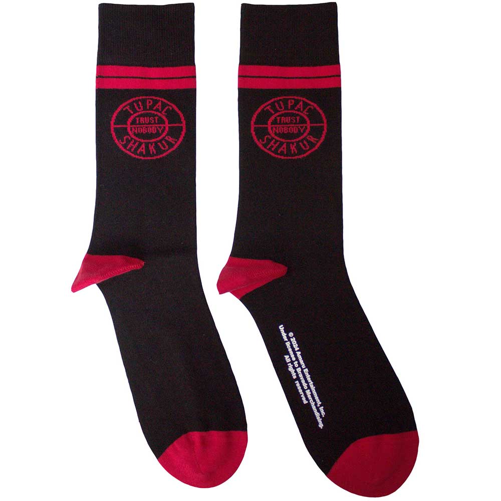 Tupac Circle Logo Black