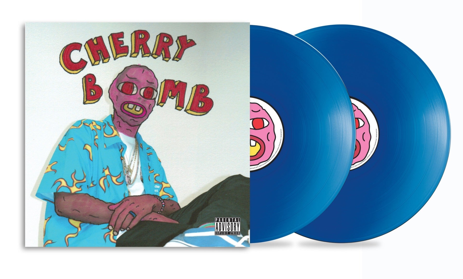 Tyler The Creator Cherry Bomb (Mask Cover) (2Lp) (Translucent Blue Vinyl)