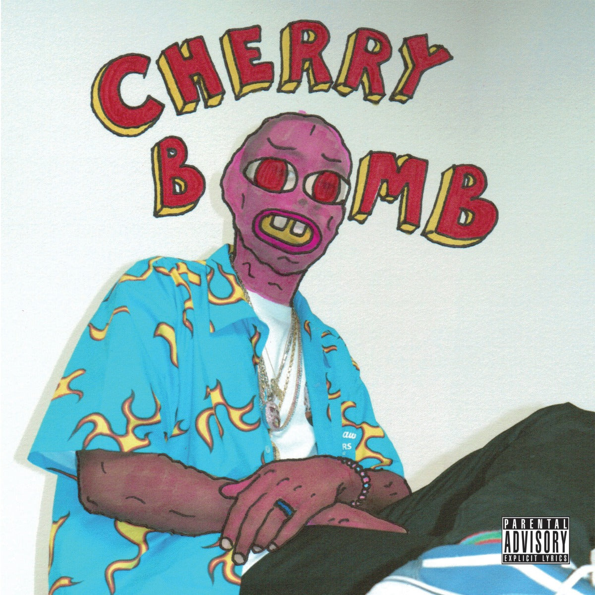 Tyler The Creator Cherry Bomb (Mask Cover) (2Lp) (Translucent Blue Vinyl)