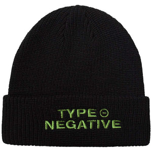 Type O Negative Text Logo Black