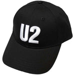 U2 White Logo Black