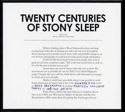 Va Twenty Centuries Of Stony Sleep