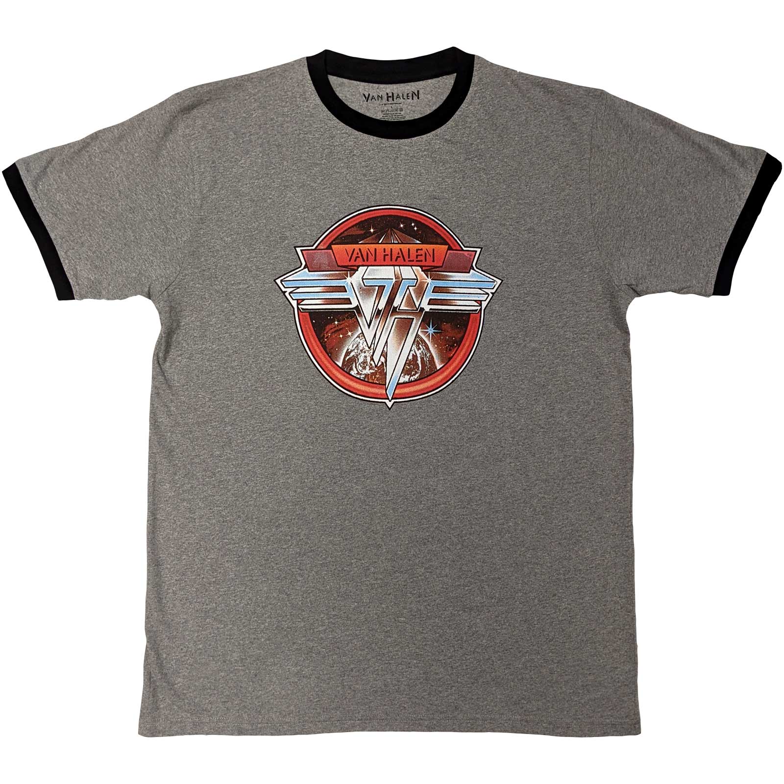 Van Halen Circle Logo Grey