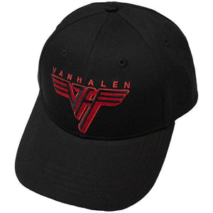 Van Halen Classic Red Logo Black