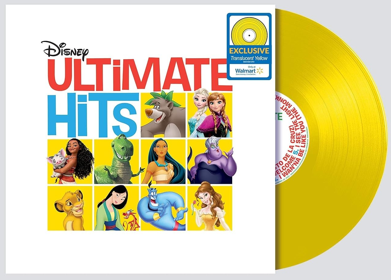 Various Artists Disney Ultimate Hits (Limited Edition, Translucent Yellow Colored Vinyl)