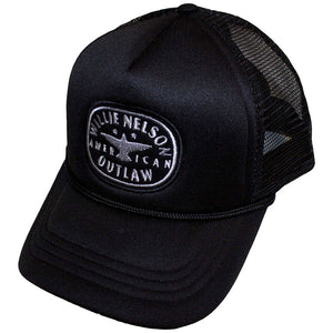 Willie Nelson Outlaw Black