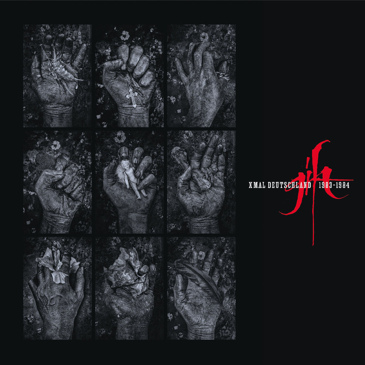Xmal Deutschland Gift The 4Ad Years (Deluxe Edition, Clear Red Vinyl)